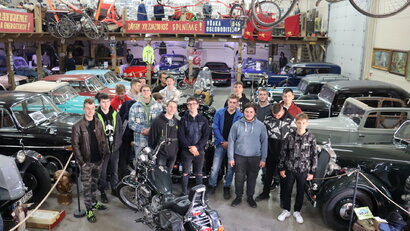 Agromechatronici opäť vyrazili za poznávaním histórie techniky a motorizmu