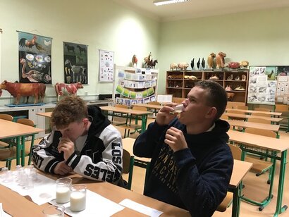 Celosvetový deň mlieka na našej škole