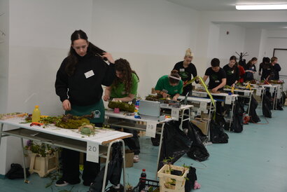 ✨ 14. ročník celoslovenskej súťaže vo viazaní a aranžovaní kvetín – Veľká noc v Pruskom