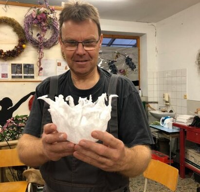 Vosková technika na odbornom výcviku odboru viazač-aranžér kvetín