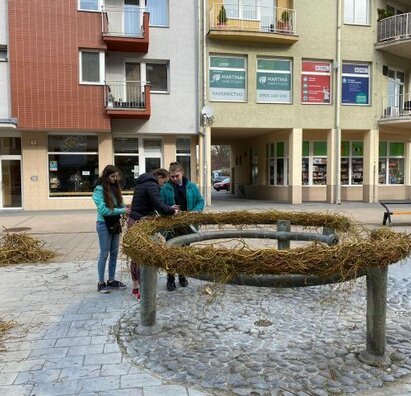 Veľkonočná výzdoba v Púchove