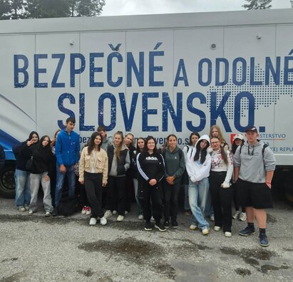 Putovná preventívna Roadshow „Na vlastnej koži“ v Považskej Bystrici