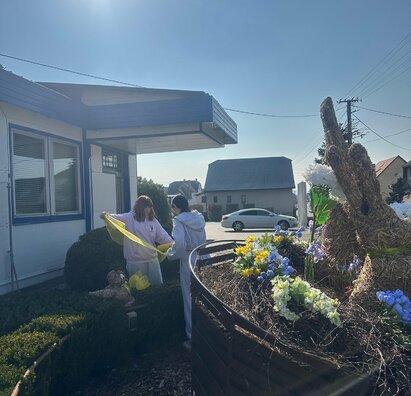 Veľkonočná výzdoba v Dolných Kočkovciach