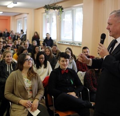 Návšteva prezidenta Slovenskej republiky Andreja Kisku na SOŠ Pruské